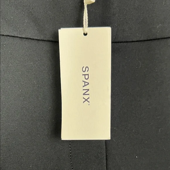 NWT SPANX Classic Black Ponte Barrel Pant Small Petite - Picture 4 of 11
